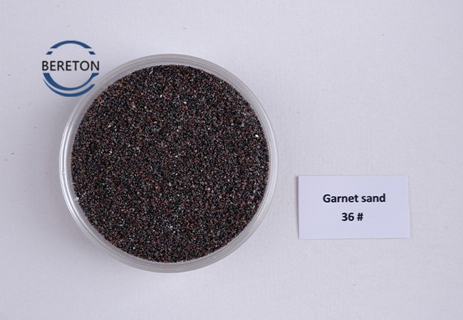 DSCF6129Garnet Sand 36 Mesh | Fine Garnet Abrasive for Sandblasting and Surface Finishing