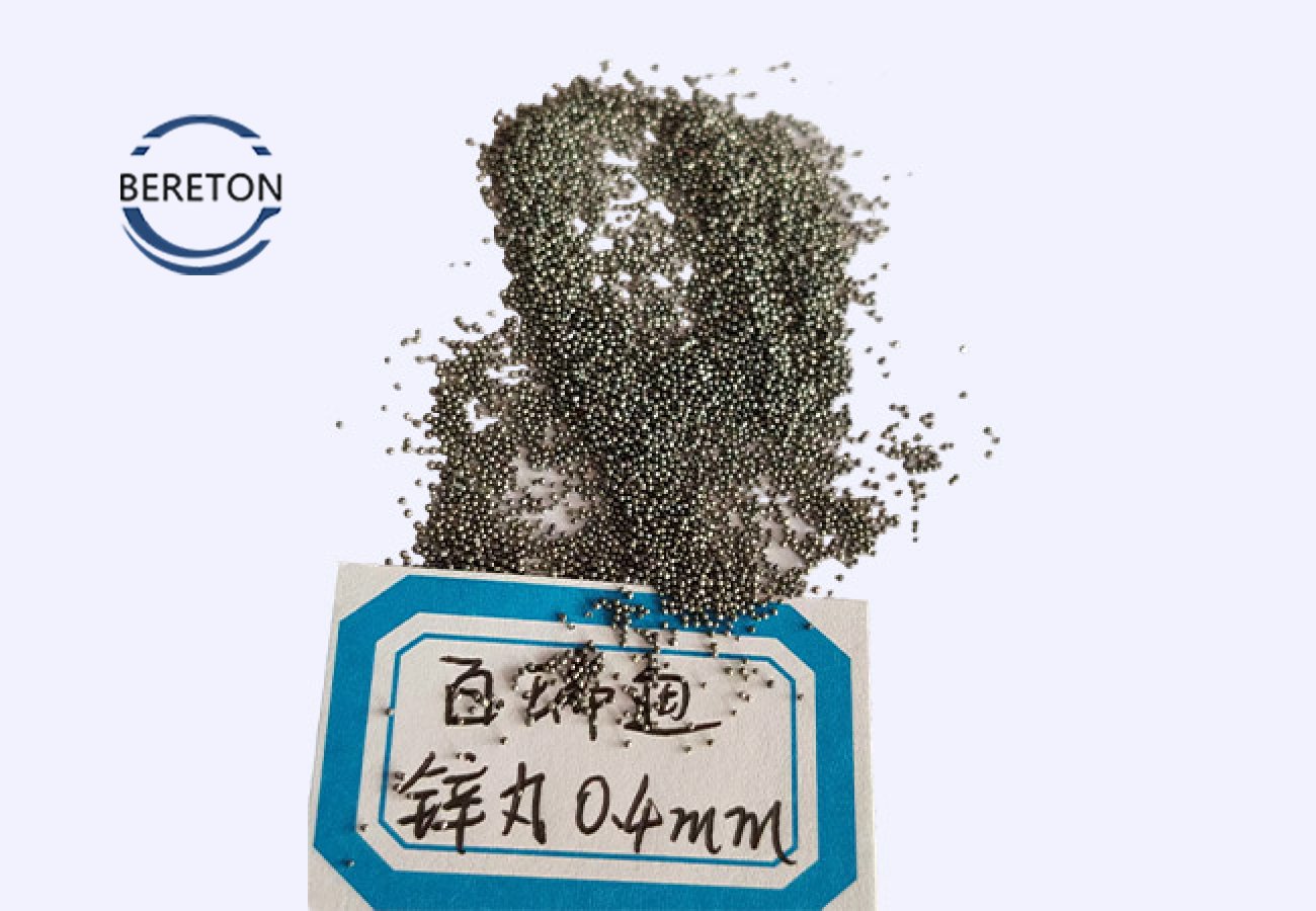 Zinc Spherical Shot 0.4mm | Non-Ferrous Abrasive Media for Shot Blasting
